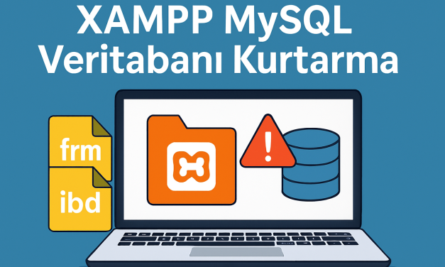 XAMPP MySQL Veritabanı Kurtarma: Adım Adım Rehber